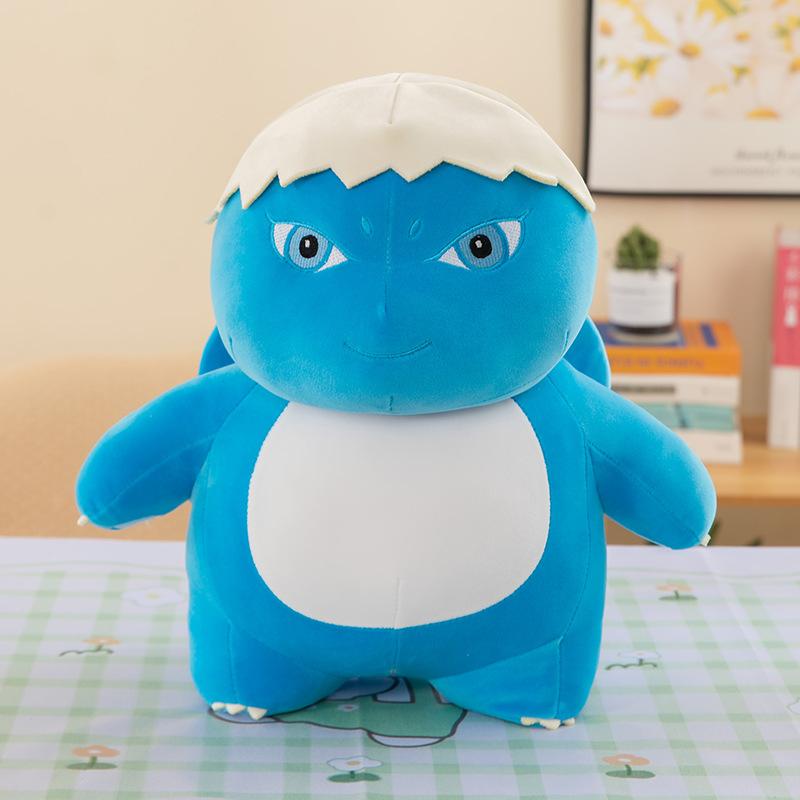 New Plush Toy of Tyrannosaurus Rex Blue Plush Toy of Tyrannosaurus Rex Plush Toy 35cm 0.3kg