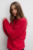 Softscape Cashmere and Merino Wool Sweater Red /