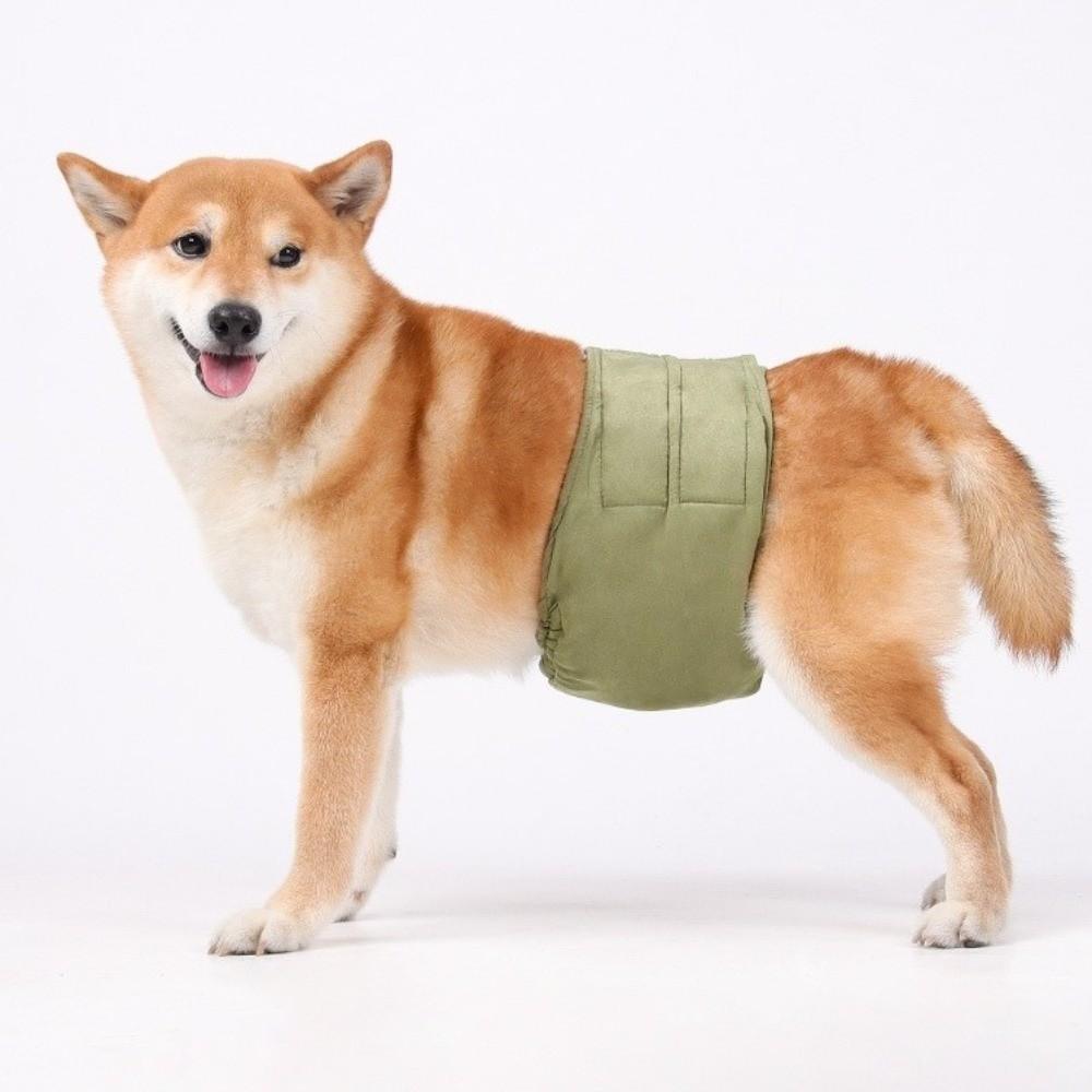 Breathable Dog Physiological Pants High Absorbing Washable Male Dog Diapers Leak-proof Comfortable Canine Hygiene Band