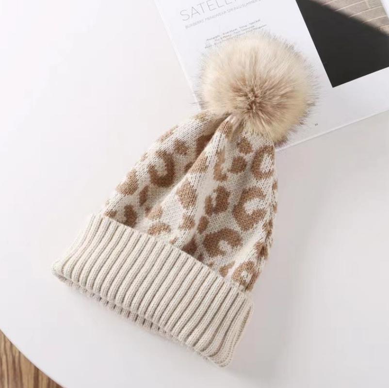 3 Farben Wintermütze für Studentinnen, Damen, Herbst-Winter, Plüsch, warme Strickmütze, Damen, Herbst-Winter, Wollknäuelmütze