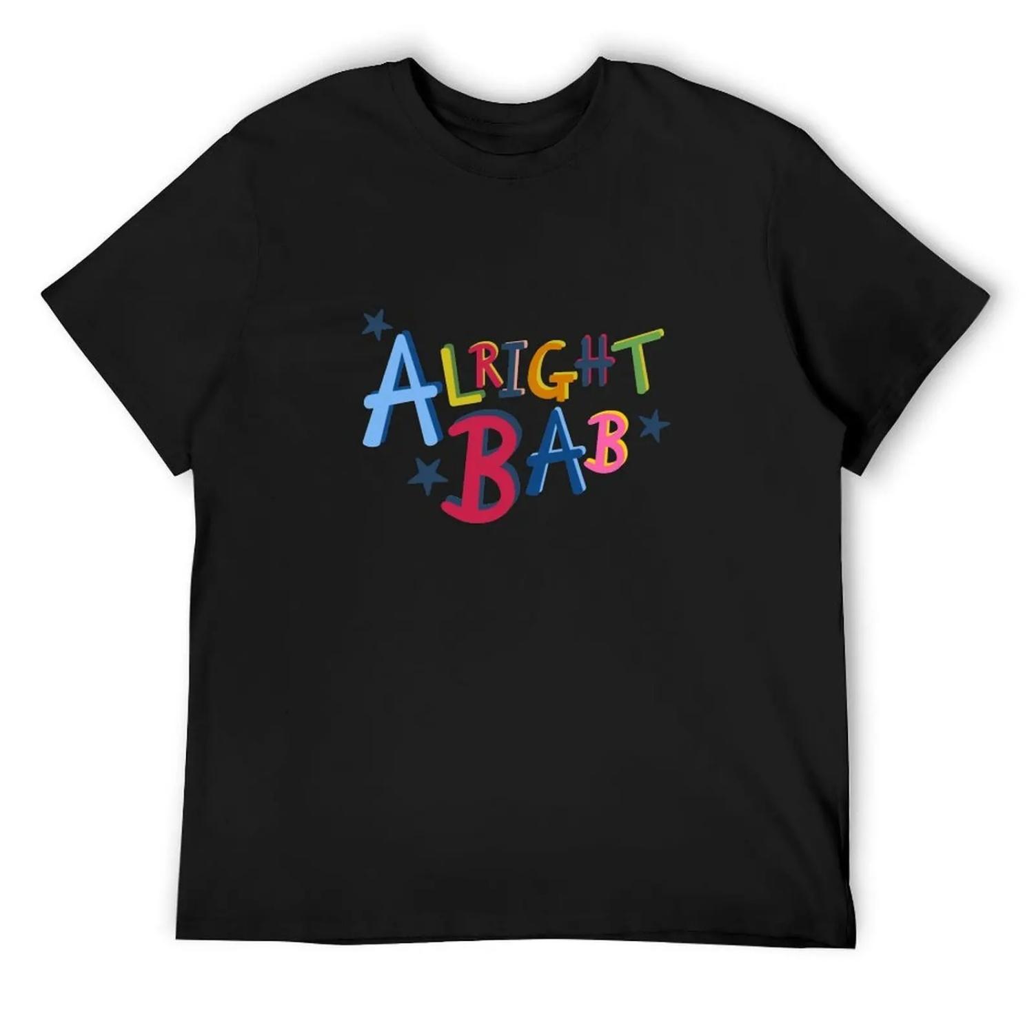 

ALRIGHT BAB 3 T-Shirt customizeds quick drying topping mens graphic t-shirts big and tall XXXXXL різнокольоровий