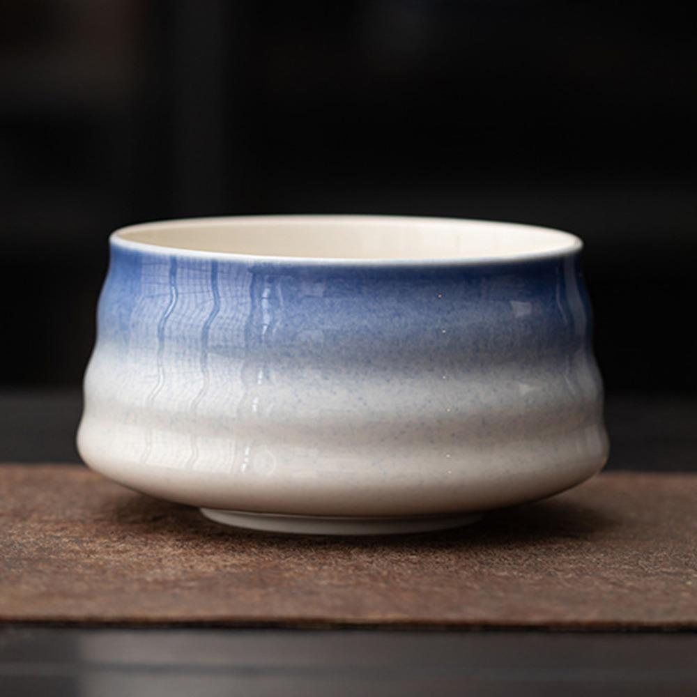 Smooth Tea Salad Soup Bowl Ceramic Green Tea Maker Cup Matcha Bowl  for Tea Set Accessories