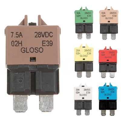 12V24V Resettable Car Manual Circuit Breaker Blade Fuse for All Vehicles