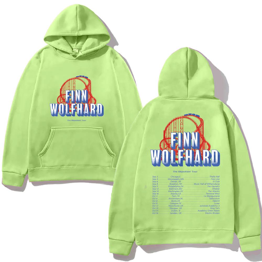 Finn Wolfhard BAND 2025NEW Hooded for Autumn Winter Aesthetic Sweatshirt with Hooded Casual Fleece Clothes Casual Hoody
