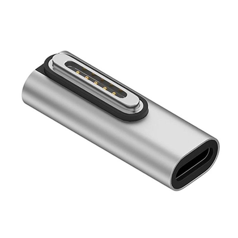 Type-C Female To for Magsafe 3 Magnetic Charging Adapter 140W PD Converter for Macbook Pro