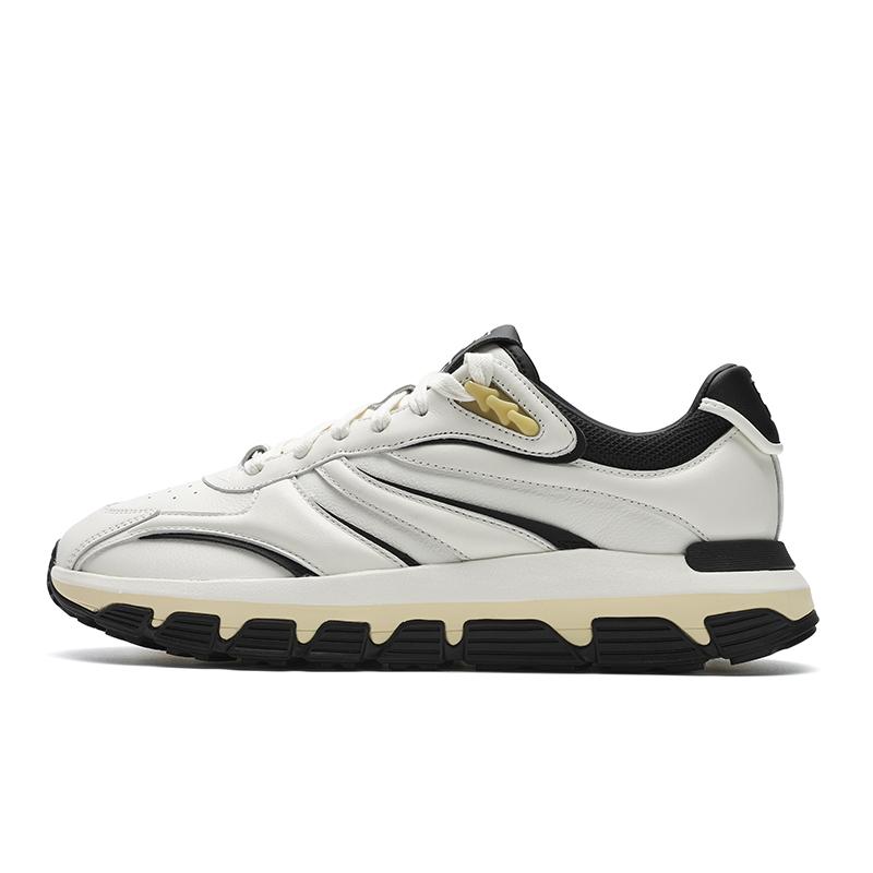 

FILA Icona Abrasion Resistant Low top Casual Shoes Men s White Black F12M443112FMA 43