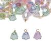 Acrylic Imitation Pearl Color Preservation Cream Lily Orchid Charms Pendant For Jewelry Making Accessories