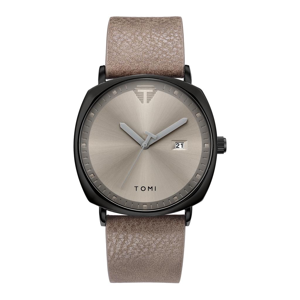 Trendy Quartz Watch for Men Sports Watches Automatic Date Military Wristwatch Minimalist Fashion Men Gifts Leather Strap Relogio