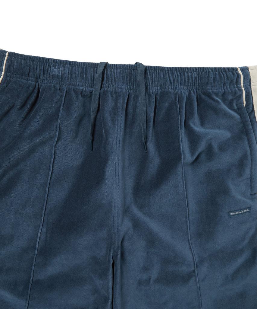THISISNEVERTHAT Pantalone Tuta in Velluto Blu