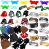 MOC Character Accessories Building Blocks Medieval Soldier Hood Wearing Coat Cape Battle Robe Wing Mini Bricks Boy Toys Gift A19