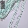 20meters/lot Elastic Colored Lace Organza Ribbon DIY Clothing Curtains Handmade Crafts Accessories Festival Gift Packaging