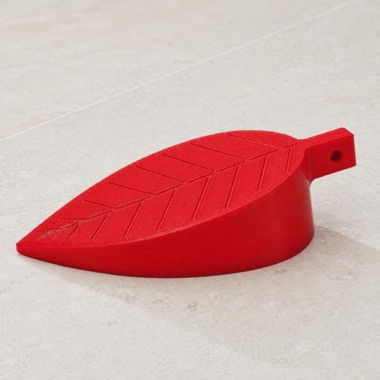 Door Seam Stopper, Leaf Shape Anti-Pinch Doorstop, Protective Door Wedge for Children, Strong Anti-Slip Grip Child Safety Doorstop