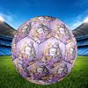 1pc Kittens Butterflies Theme Soccer Ball Football, Size 5, Lightweight PVC, Outdoor Training Soccer Ball,Gift c6566