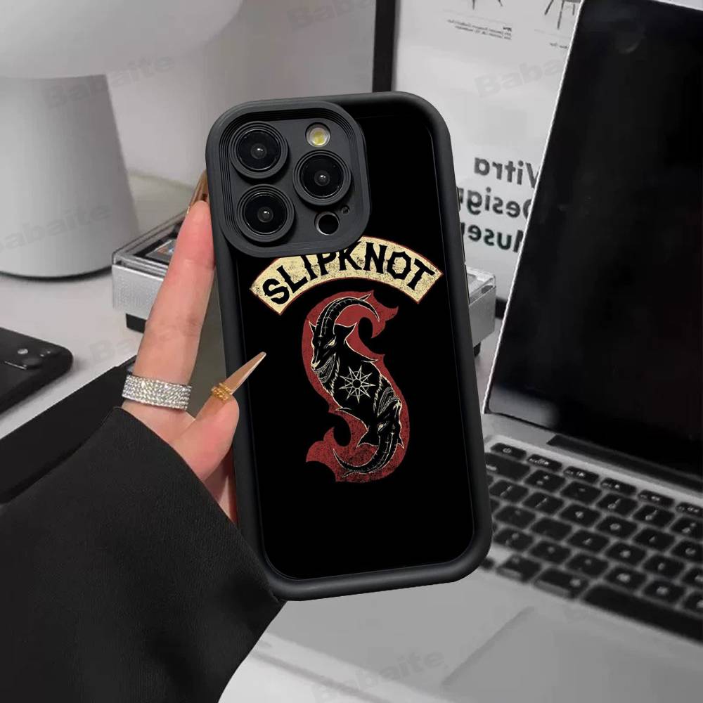Slipknot Band Phone Case For IPhone 17 16 15 14 13 Pro Max Plus 12 11 Cover