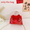 Childrens Elegant Artificial Pearl Handbag With Sequin Bow For School And Parties