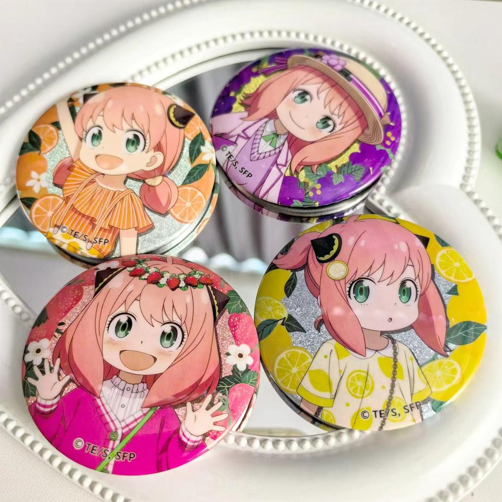 Spy X Family Anya Goods Cartoon Periphery Cute Two-dimensional Badge Tinplate Brooch