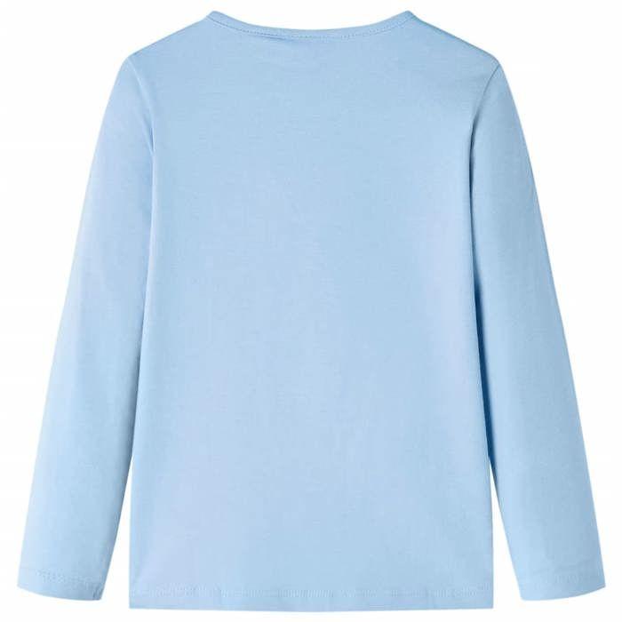 Kids' Long-sleeved T-shirt Light Blue 92/104/116/128/140