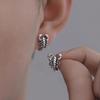 Retro Personality Scorpion Hip-hop Style 925 Sterling Silver Creative Temperament Animal Man And Woman Stud Earrings TYB343