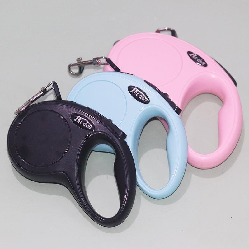 Dog Rope Small and Medium Automatic Dog Leash Anti-explosion 3/5 Meters Pet Telescopic Leash