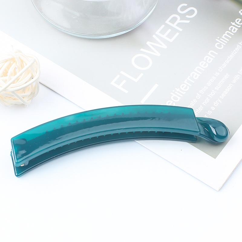 New Color Pan Hair Banana Clip Light Luxury Stone High-end Fashion Ponytail Clip Hair Accessories Hairpin