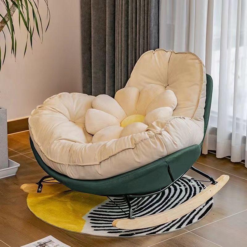 Lounge Rocking Chair for Bedroom, Living Room, or Balcony
