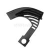 1"Axle License Number Holder plate Mount Curved Vertical For Motorcycle Bike