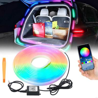 28GC Flexible and Cuttable Light for Car Trunk APP Control Ambients Lamp