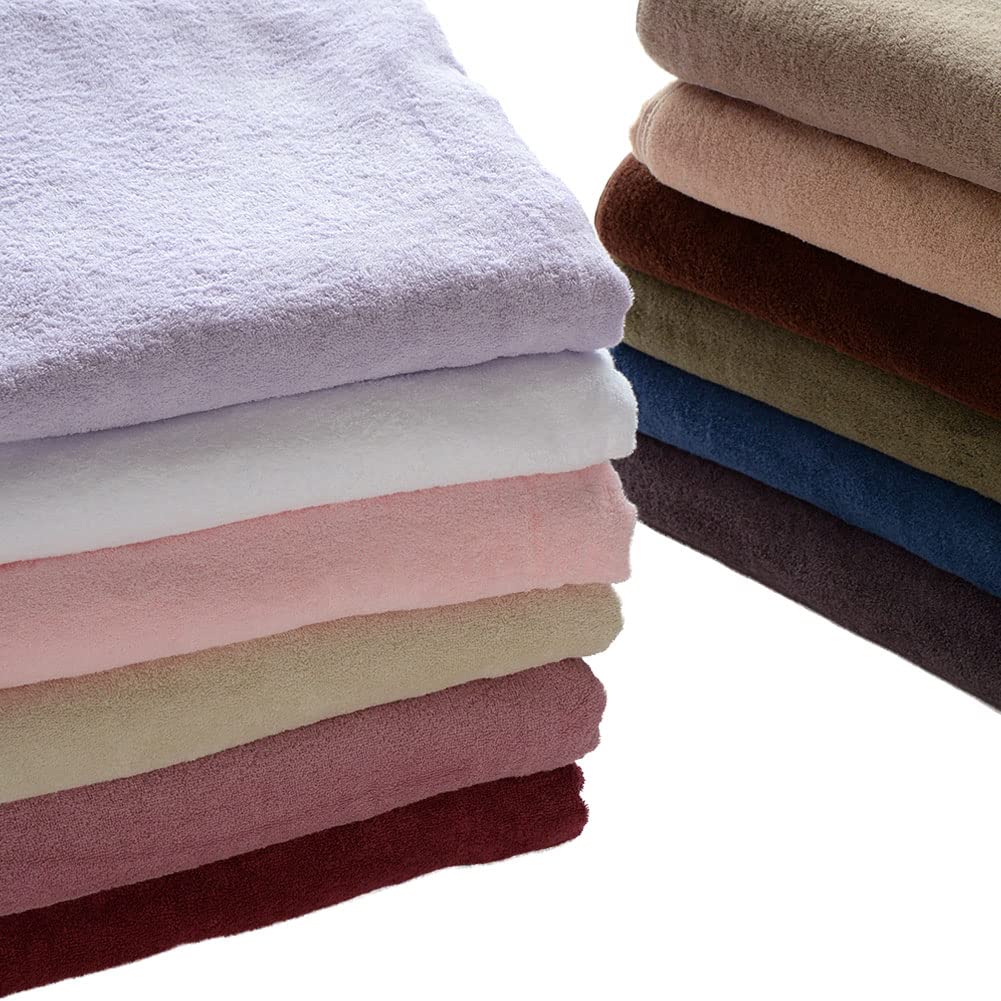 Imabari Towel Certified Large Towel Sheet Murakami Towel 230 x 140 cm Made in Japan Professional grade Commercial use cotton Plain Bedding 43 Baby