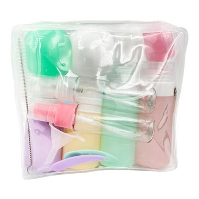 Travel Refillable Bottles Set for Spray, Lotion, Shampoo, Shower Gel, Cosmetic Containers, Empty Liquid Container, Portable Tool
