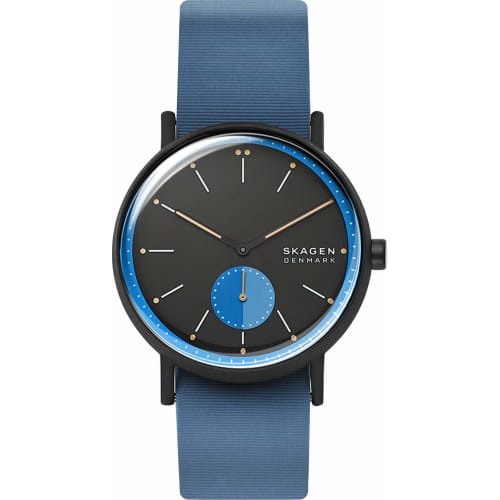 Skagen SIGNATUR SKW6539 Men's Watch, Blue, Officially Imported