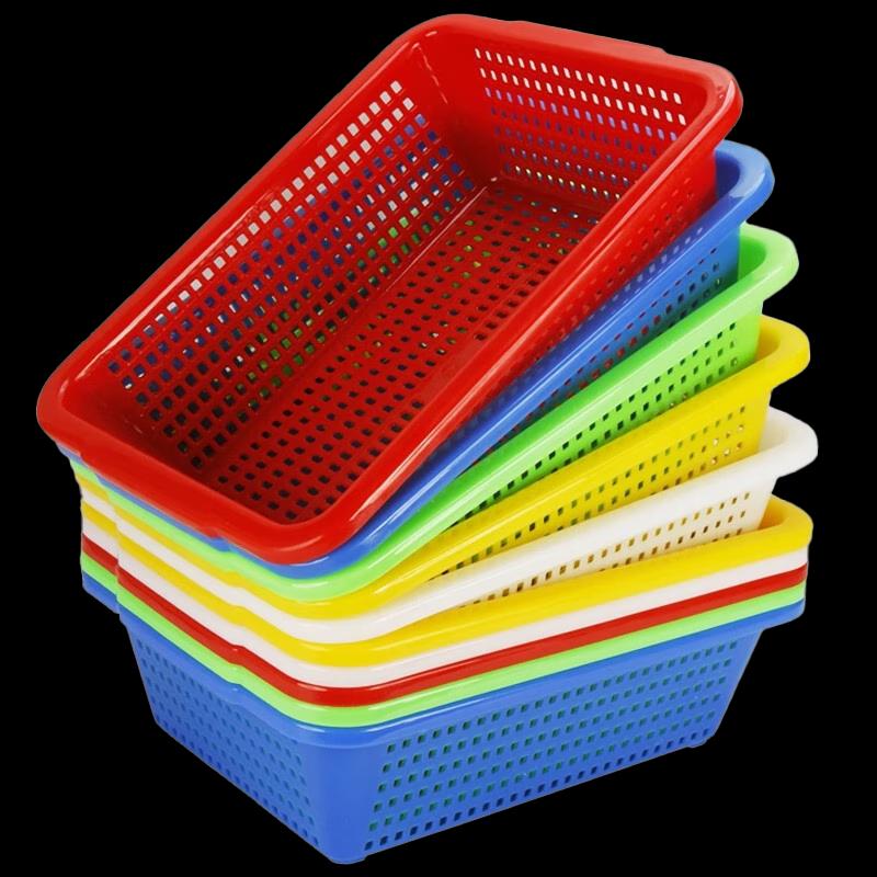 Kitchen Plastic Drain & Storage Basket