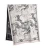 Imitation cashmere niche trendy cool African style printed scarf women's high sense autumn and winter travel fashion warm shawl