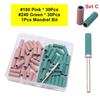 60-Piece Mini Sanding Bands with Mandrel, 2.35mm Shank for Foot Calluses