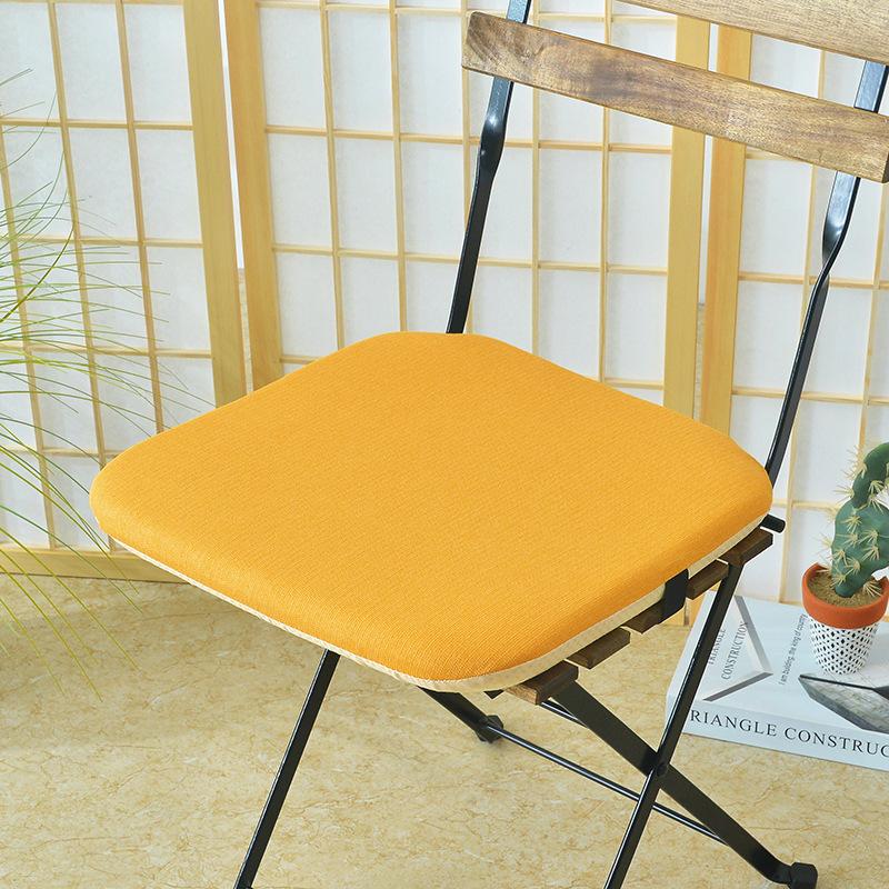 Memory cotton Soft Cushion Square Home Dining Chair Mat Four Seasons Office Classroom Chair Cushion Simple Non-slip Stool Pad
