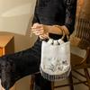DIY Craft Projects Round Bamboo Handbag Handle Plastic Retro Bag Handle Beach Bag Handles