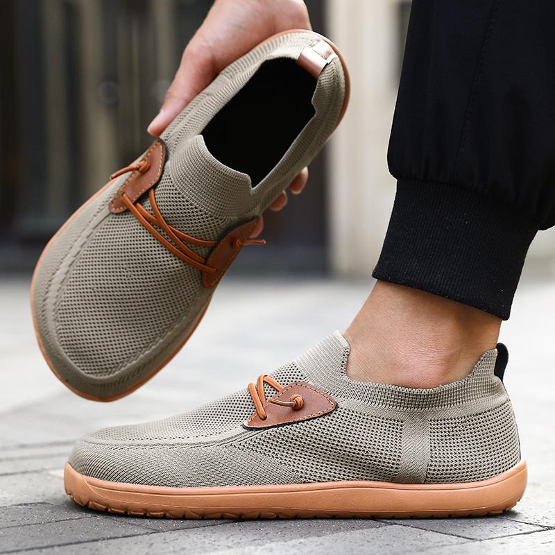 

Simple Men s Wide Toe Shoes Lightweight Soft Sole Zero Drop Sole Casual Flat Shoes Breathable Comfortable Trail Walking Shoes 39