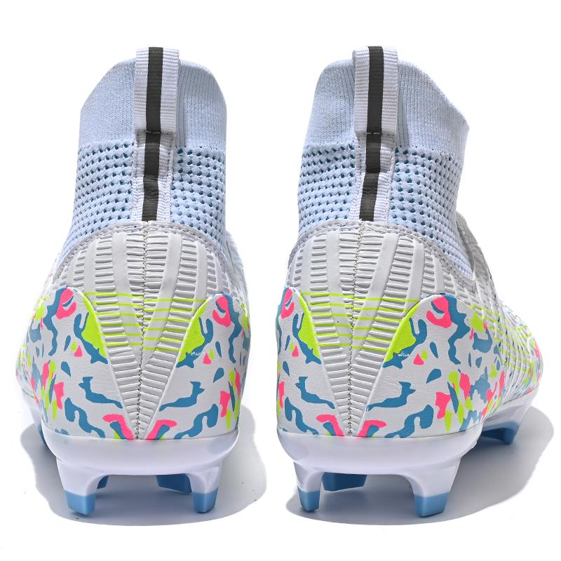 Unisex Soccer Shoes Outdoor/Indoor Boys Girls Football Boot Professional Futsal Football Training Sneakers