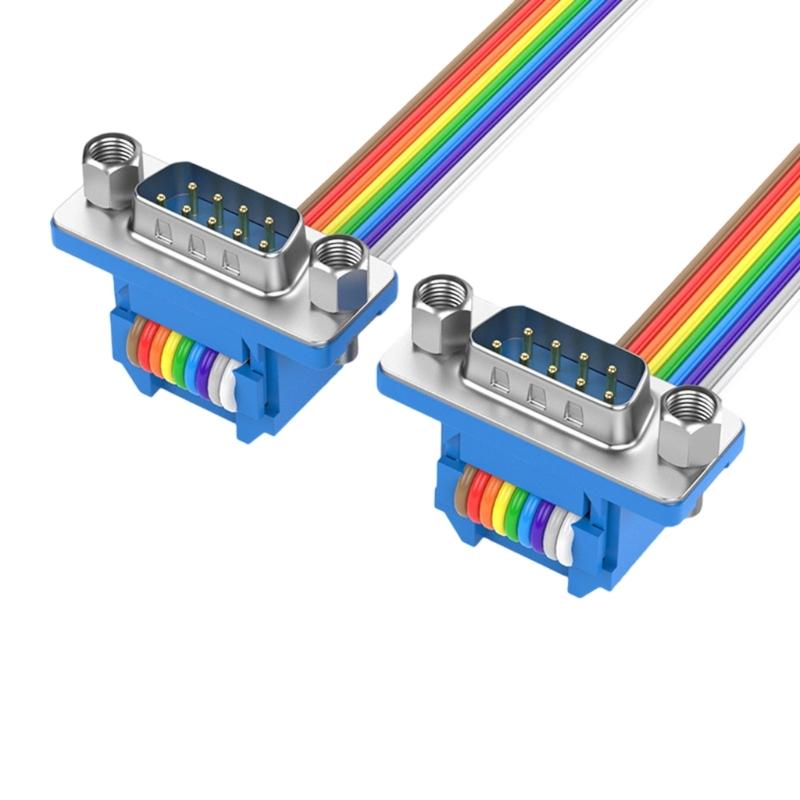 Male to Female RS232 DB9 Serial Cable Data Line Extension Cable Adapter for Data Communication