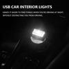 1/2/4PCS Mini USB LED Car Light Auto Interior Styling Atmosphere Decorative Lamps Emergency Lighting Portable Ambient Lights