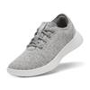 Allbirds WOOL RUNNER GO Medium Grey Size Cm Men's Sneakers, (Blizzard Sole), 26.0
