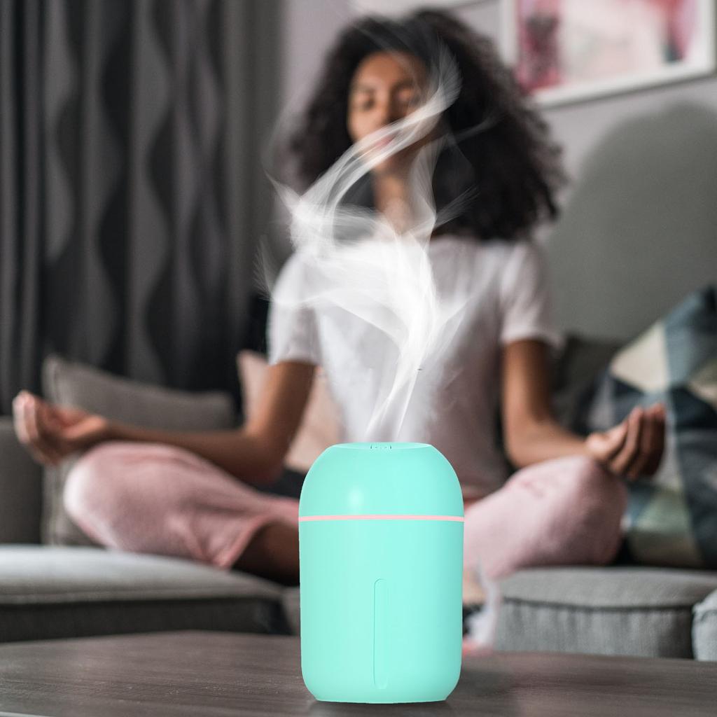Home Bedroom USB Portable Humidifier Silent Spray Large Mist Atomizer
