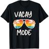 Vacation Summer Sunglasses and Palm Trees Vacay Mode Ocean T-Shirt