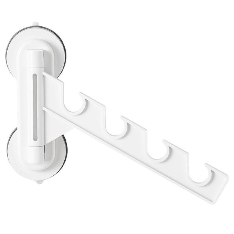 

Portable Folding Laundry Hanger Durable Plastic Clothes Rack Foldable with High Load Capacity for Household Use 1