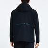 Under Armour Gradient Reflective Logo Jacket Letter Print Woven Sports Long Pants Casual Sports Suit Men Suit Black 22600401-001+22500706-001