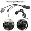 For Ford Fiesta 2008 2010 Aux Adapter Cable with 5 0 and Microphone Connects Mobile Devices To Car Radio AUX Input