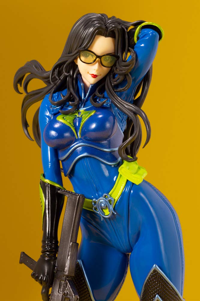 JOE Bishoujo Baroness 25th Anniversary Blue Limited Edition figurina finisata pictata PVC GI. GIJOE 1/7