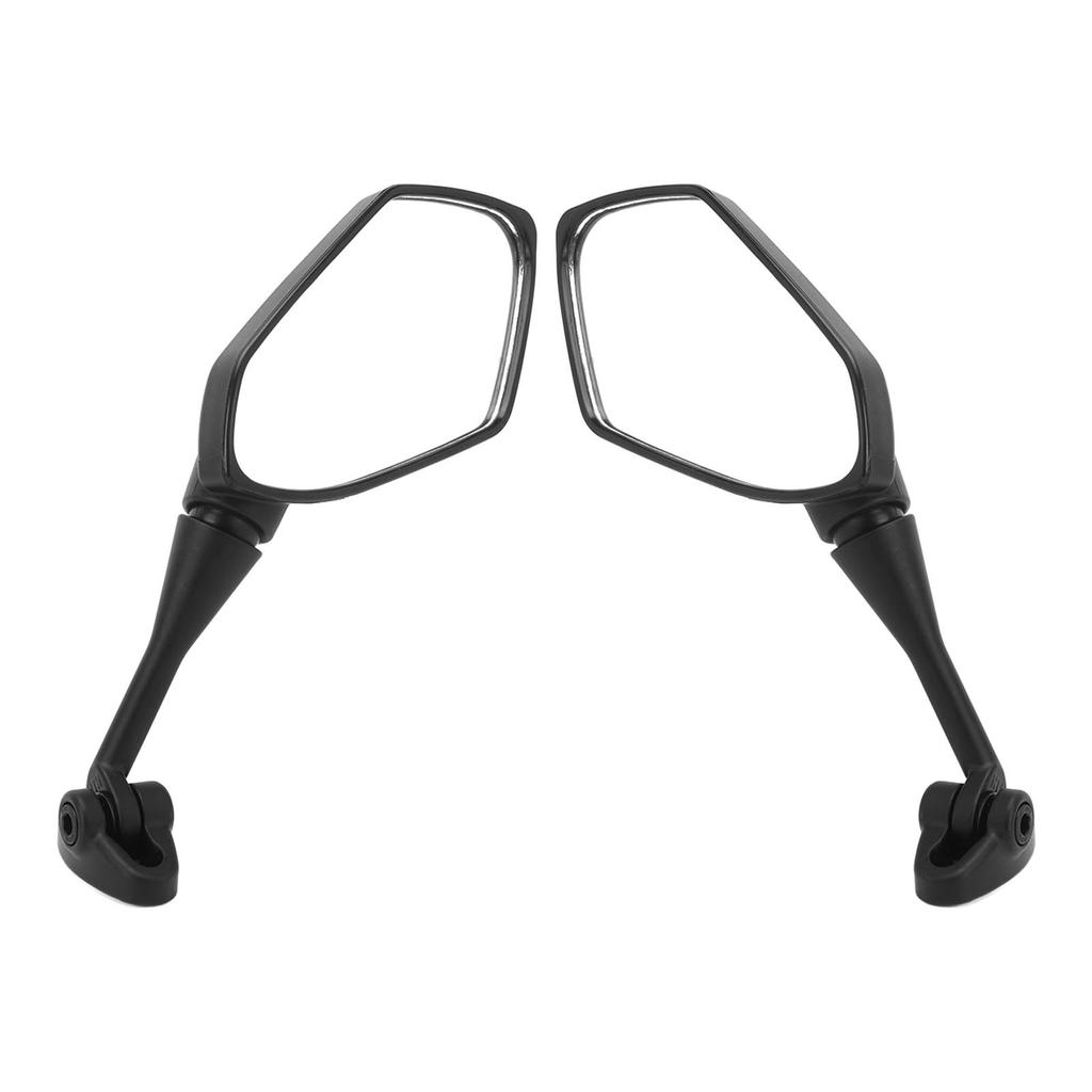 1 Pair Motorcycle Rear Mirror Adjustable Black Handlebar Side Mirror Replacement For HYOSUNG GT125R GT250R GT650R GT650S