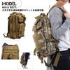 R-STYLE Ultra-Lightweight and Easy-to-Carry MOLLE Compatible Camouflage Assault Tactics Backpack with External Smartphone Pouch (Typhon Black)