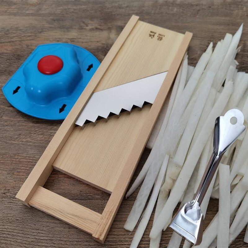 Многофункциональная терка и слайсер для овощей из массива дерева Beiduoyang