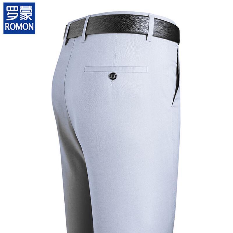 ROMON Men s Cooling Lyocell Blend Straight-Leg Pants 30